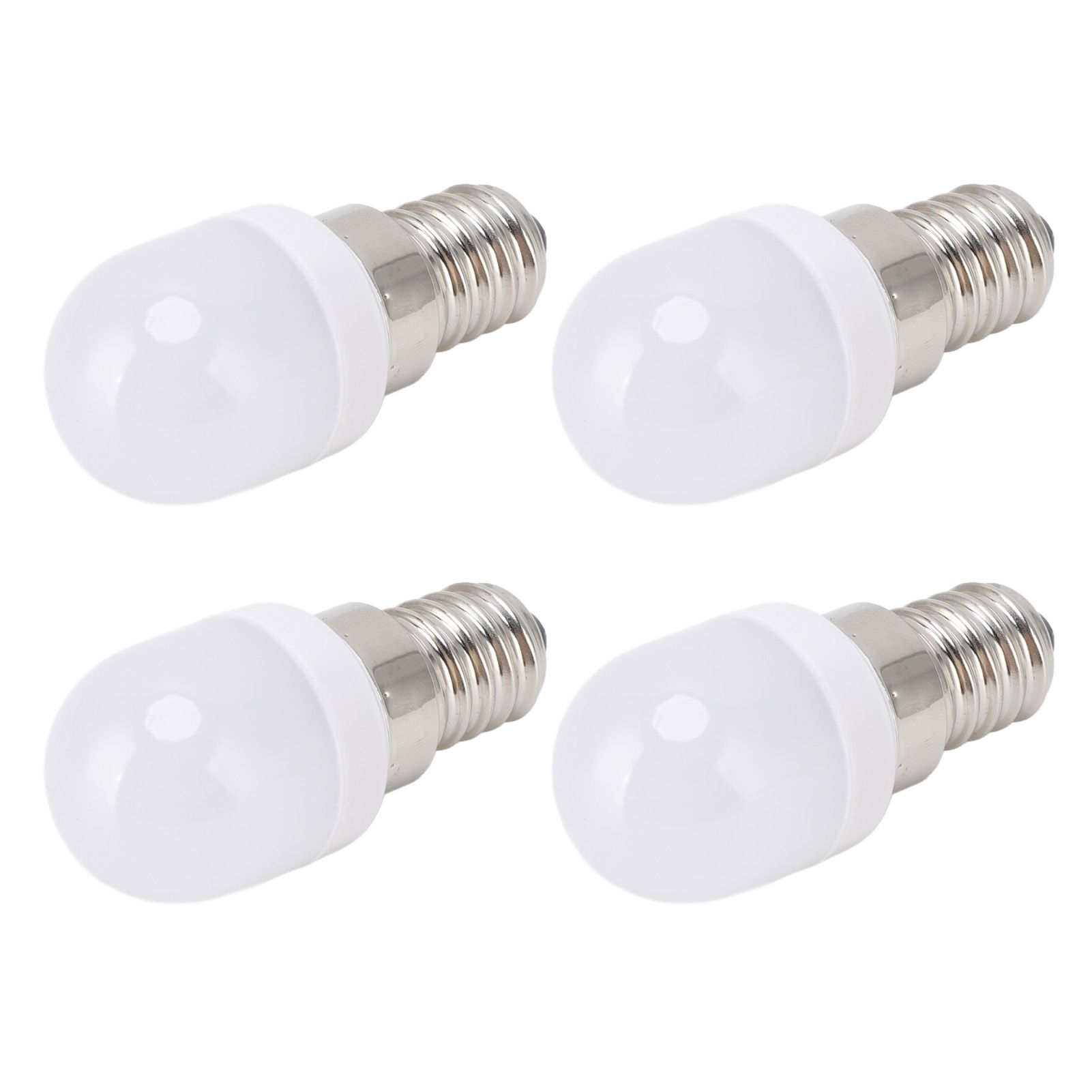 10Pcs E14 Light Bulb Stainless Steel 1.5W 220V LED Bulb for Chandelier Ceiling Cabinet Wall Table Lamps Warm White Light - Image 6