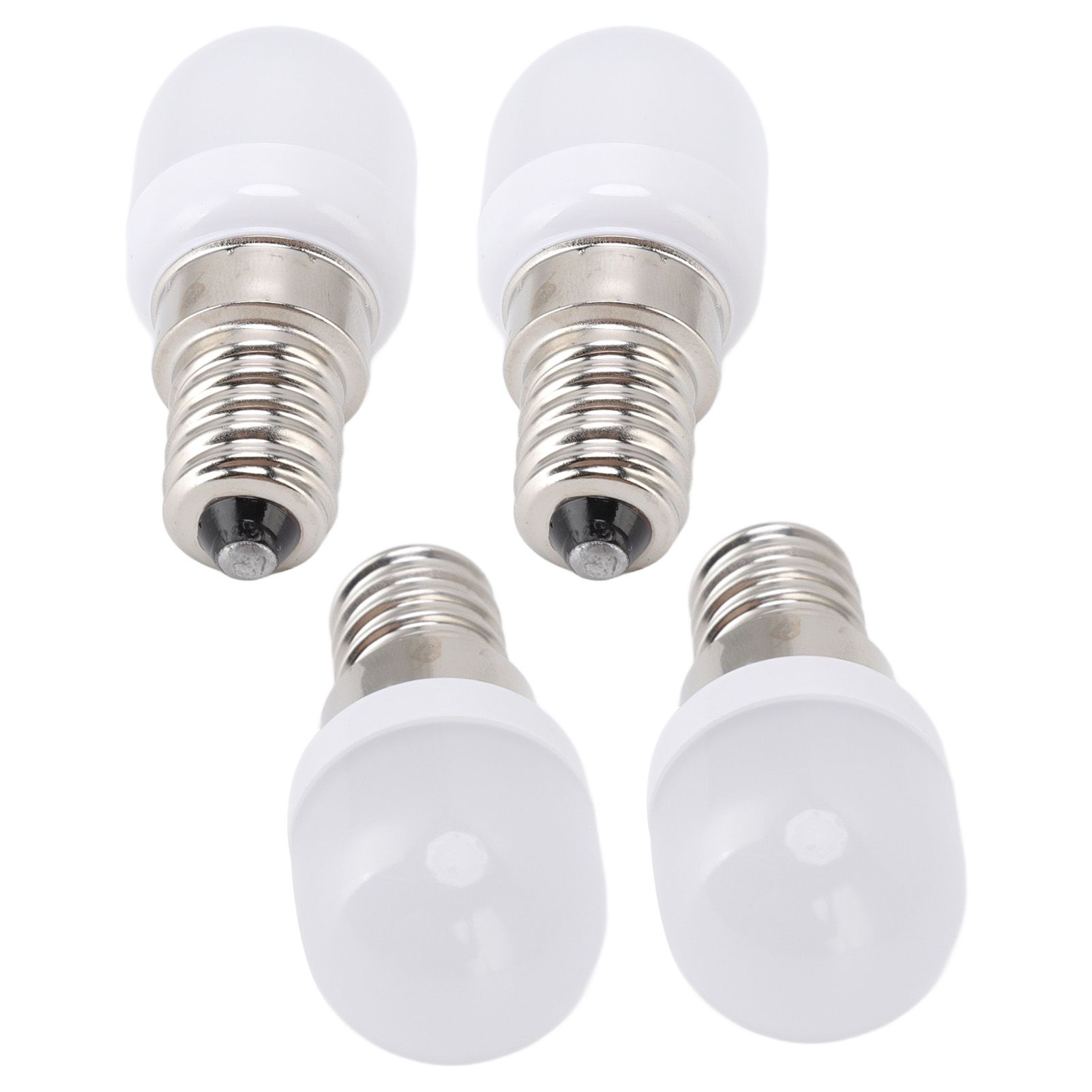 10Pcs E14 Light Bulb Stainless Steel 1.5W 220V LED Bulb for Chandelier Ceiling Cabinet Wall Table Lamps Warm White Light - Image 7