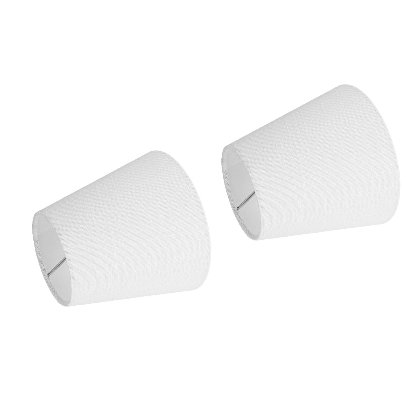 6Pcs White Fabric Lampshade Kit Modern Minimalist Lampshade for Candelabra Floor Table Chandelier Wall - Image 7