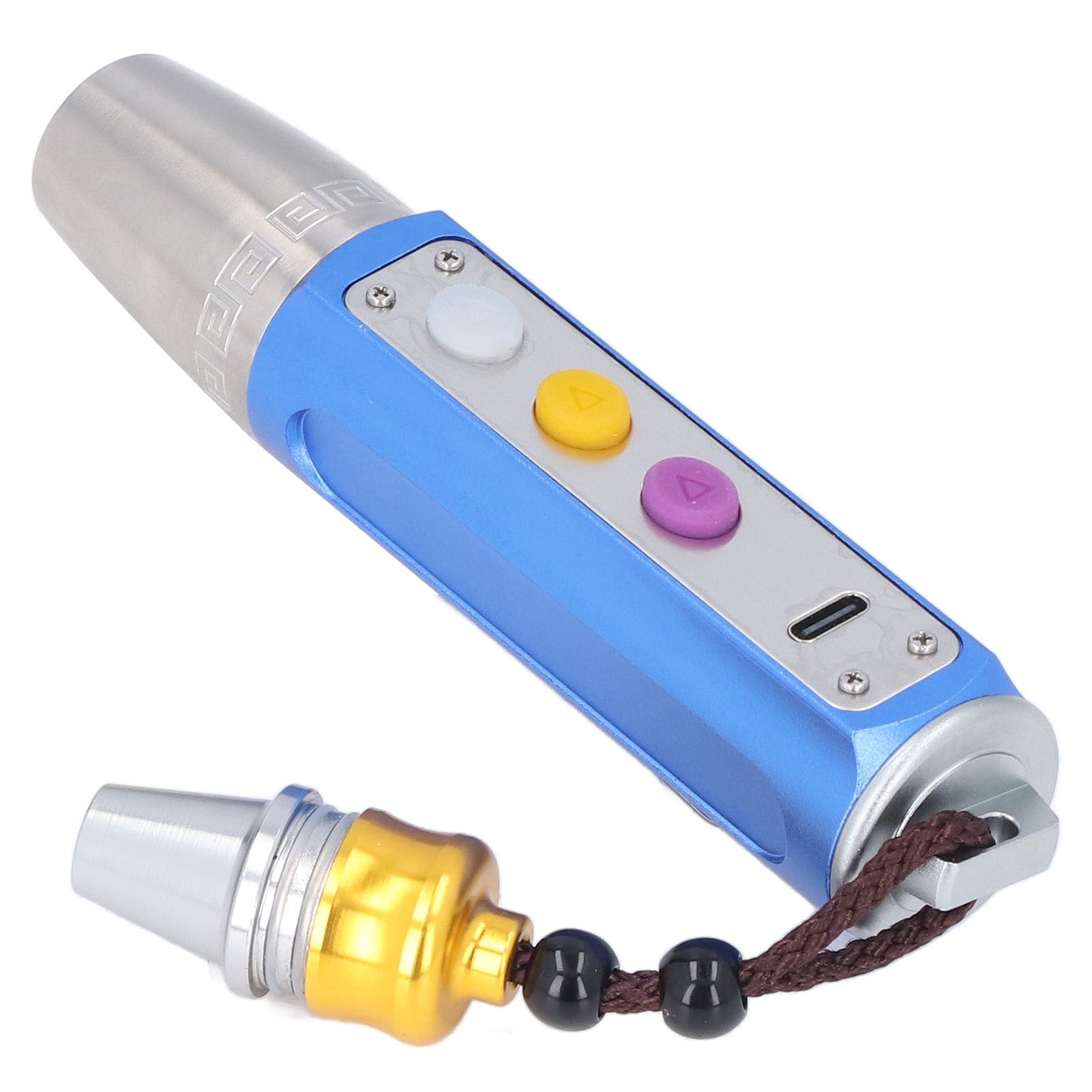 Adjustable Gem Identification Light Pocket 3LED Jewelry Appraisal Flashlight with Battery - Image 3