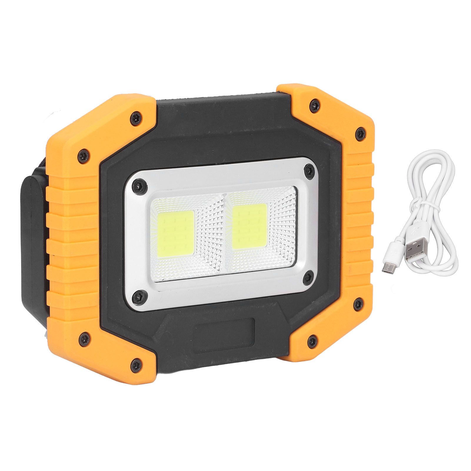 COB Work Light USB Rechargeable IP66 Waterproof Portable Work Light with Rotating Bracket for Car Maintenance Camping - Image 1