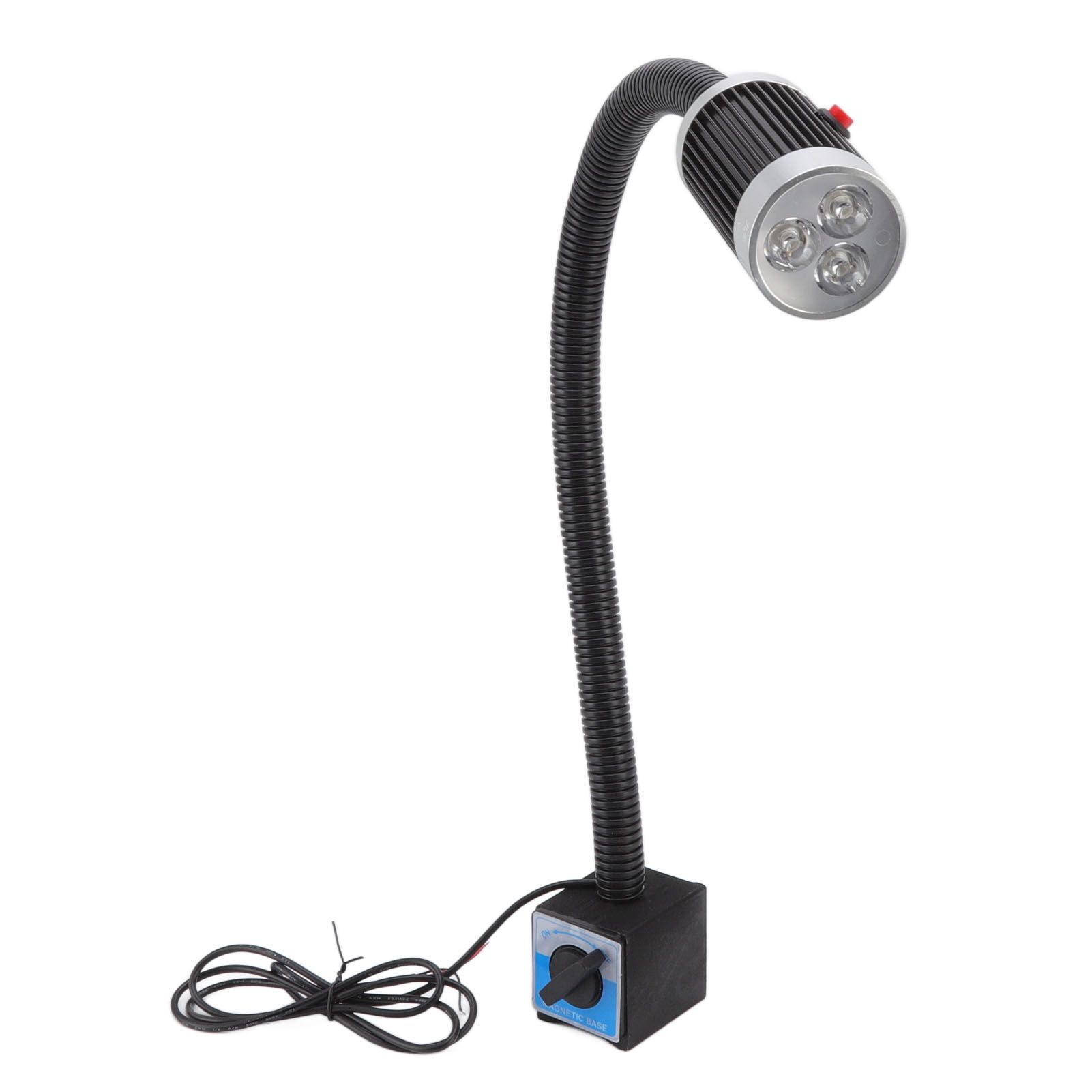 Magnetic Work Light 9W 24V LED Flexible Gooseneck Rustproof Aluminium Magnetic Base Gooseneck Work Light for Industry - Image 1