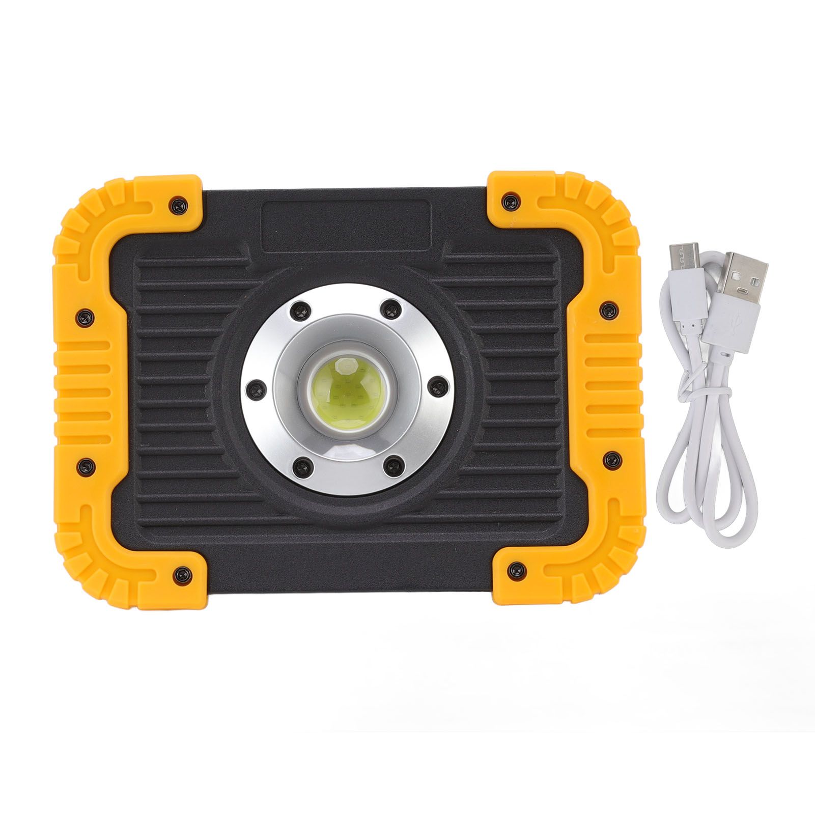 COB Work Light Waterproof USB Charging Portable COB Floodlight with 180 Degree Rotatable Stand for Camping Emergency - Image 1
