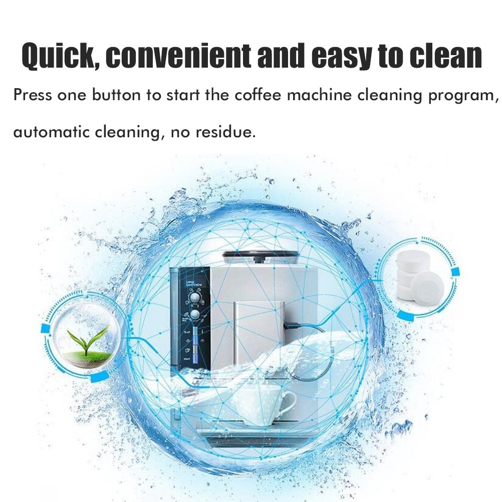 50PCS Coffee Machines Cleaner Tablets Cleaning Tablets for Automatic Coffee Machines - Image 6