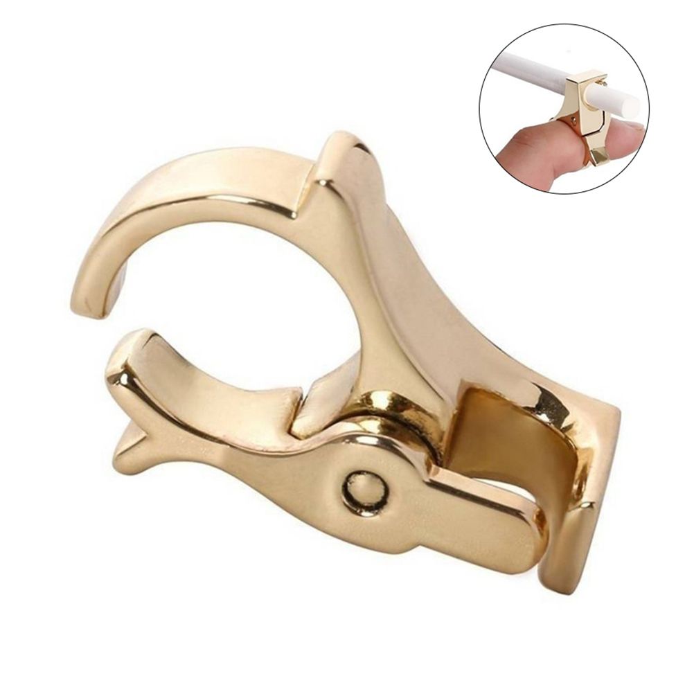 Zinc Alloy Cigarette Holder Cigarette Finger Ring Smoking Accessories - Image 1