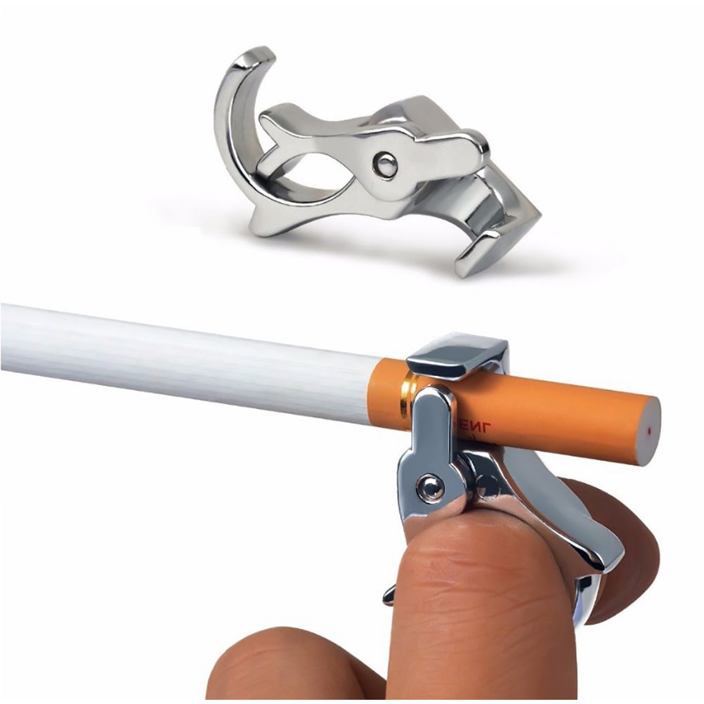 Zinc Alloy Cigarette Holder Cigarette Finger Ring Smoking Accessories - Image 3