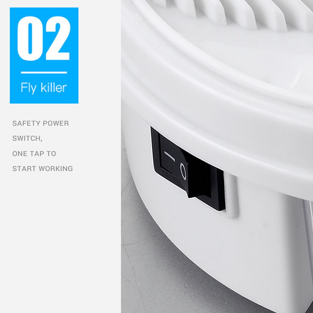 1PCS Electric Fly Trap Device with Trapping Food Electric Flycatcher Artifact - Image 6