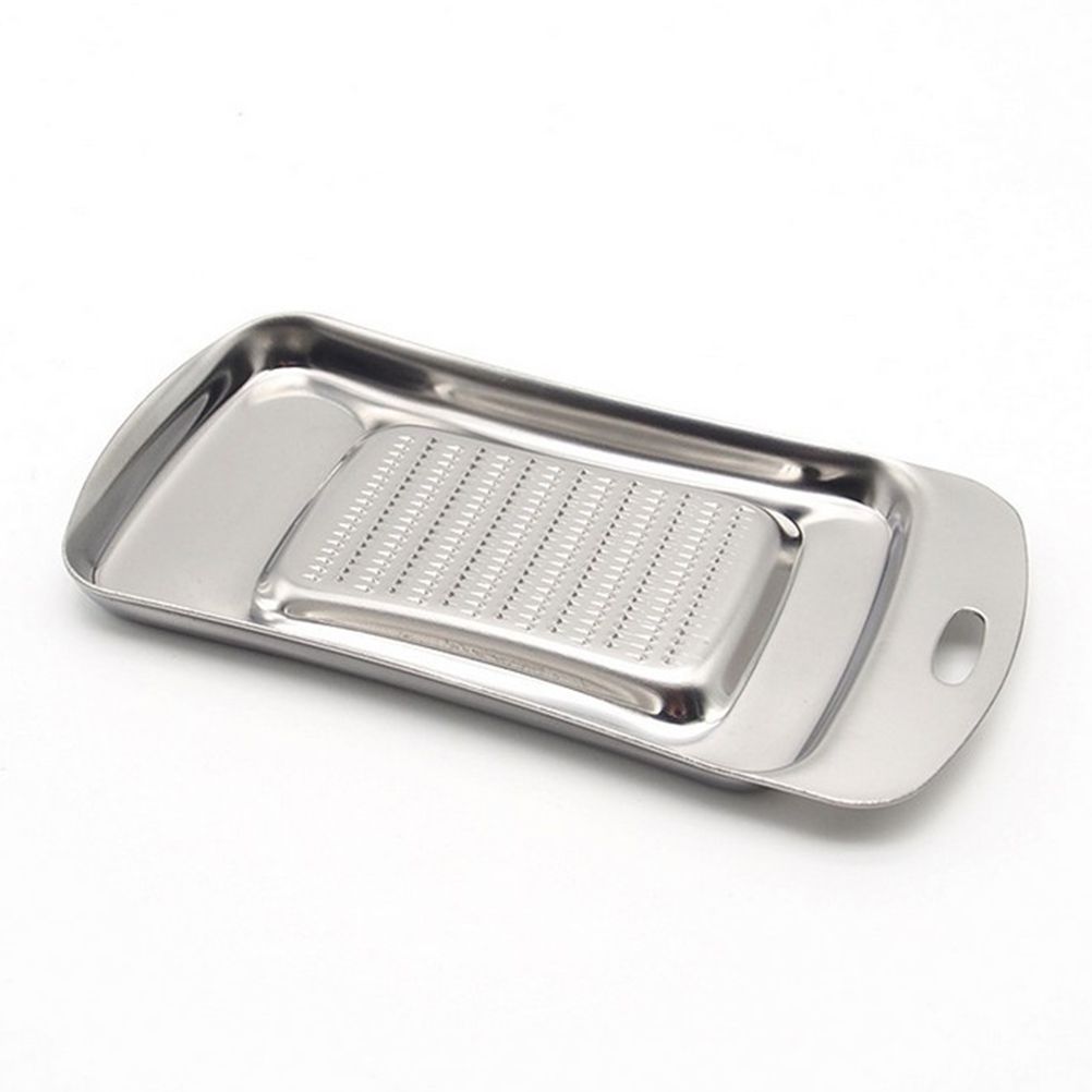 Thicken Stainless Steel Ginger Grater Wasabi Garlic Grinding Tools Cheese Grater Not Easily Deformed Garlic Masher - Image 1