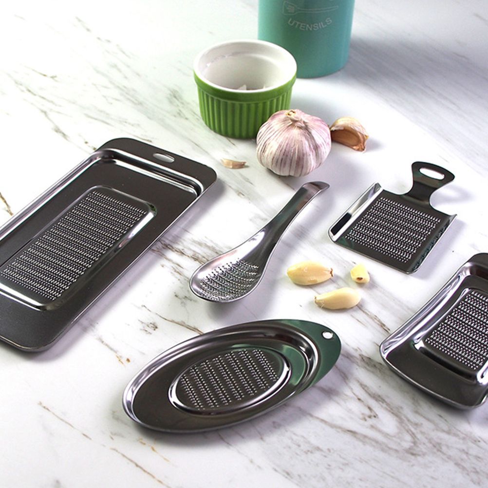 Thicken Stainless Steel Ginger Grater Wasabi Garlic Grinding Tools Cheese Grater Not Easily Deformed Garlic Masher - Image 2