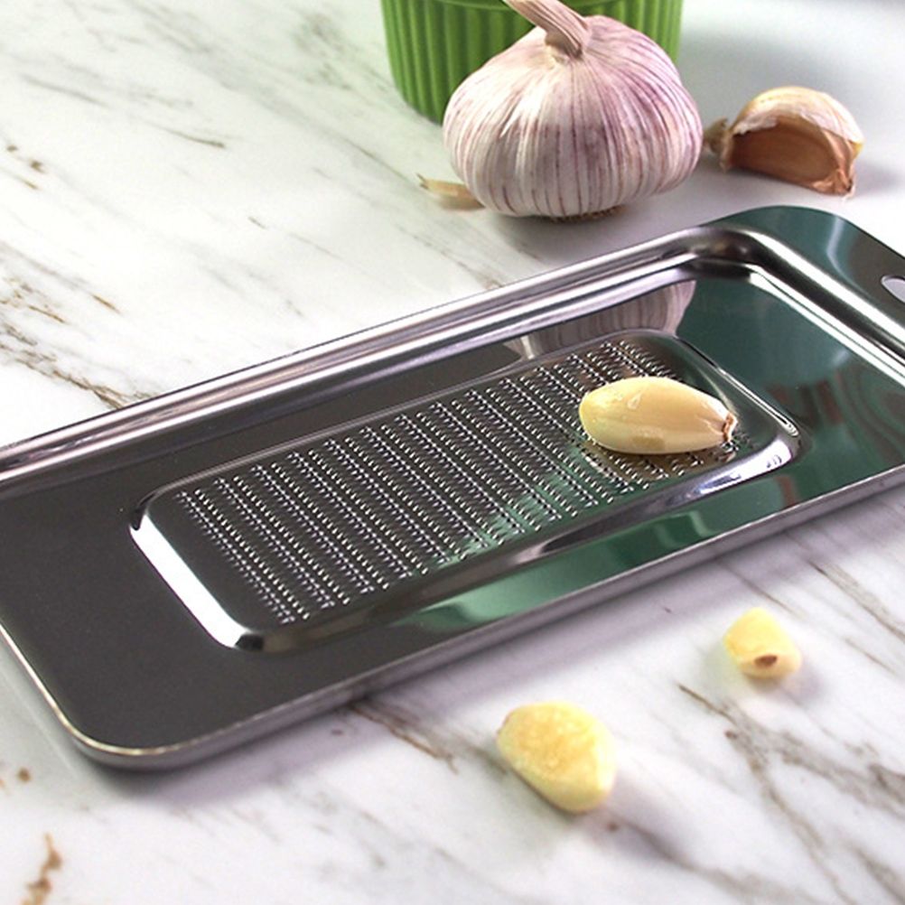 Thicken Stainless Steel Ginger Grater Wasabi Garlic Grinding Tools Cheese Grater Not Easily Deformed Garlic Masher - Image 5