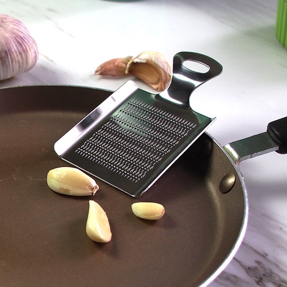 Thicken Stainless Steel Ginger Grater Wasabi Garlic Grinding Tools Cheese Grater Not Easily Deformed Garlic Masher - Image 6