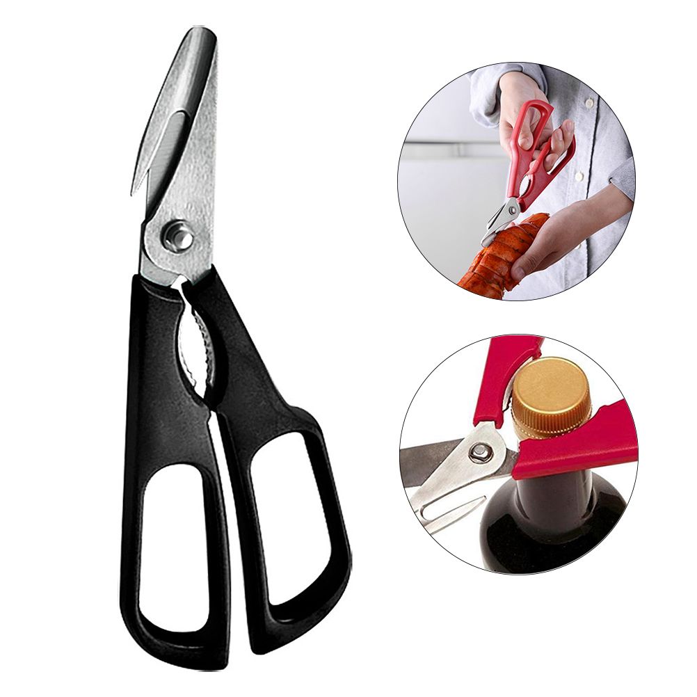 Stainless Steel Seafood Scissors Lobster Fish Scissors Detachable Lobster Forceps Kitchen Tool - Image 1