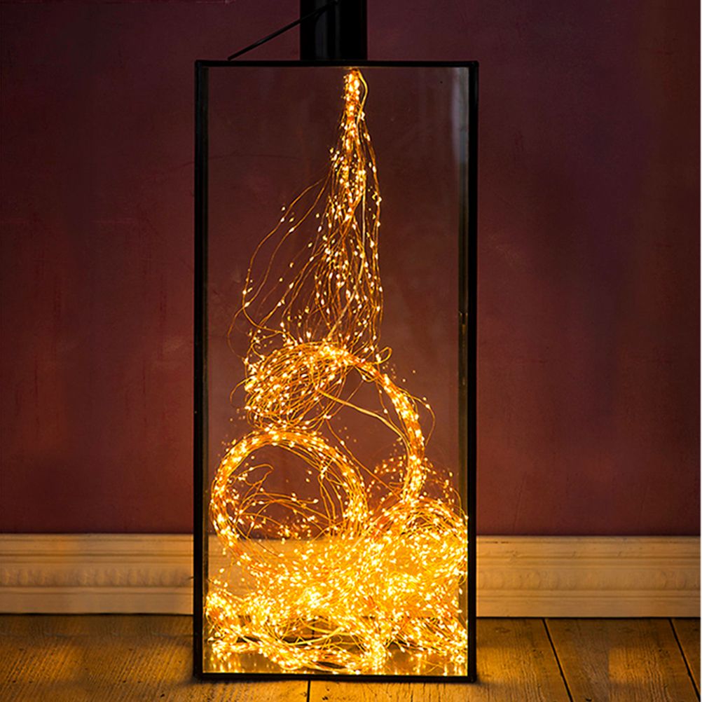 Waterfall String Lights Star Decorative Lights Twinkle Fairy Lights with Remote Control - Image 4