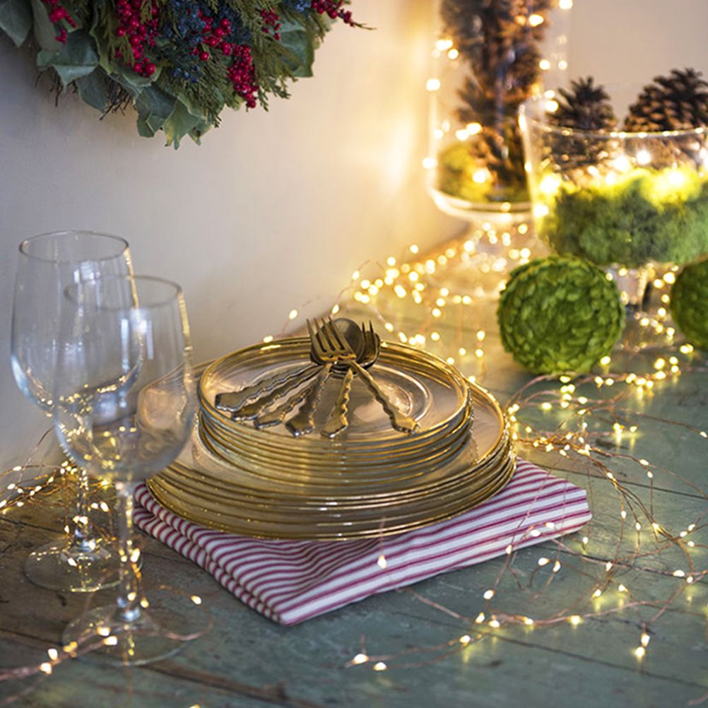 Waterfall String Lights Star Decorative Lights Twinkle Fairy Lights with Remote Control - Image 5