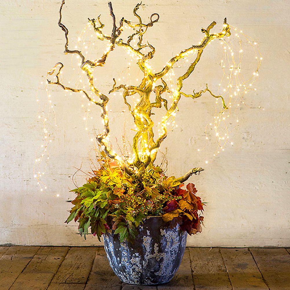 Waterfall String Lights Star Decorative Lights Twinkle Fairy Lights with Remote Control - Image 6
