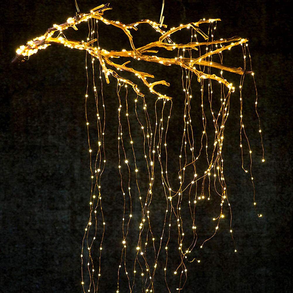 Waterfall String Lights Star Decorative Lights Twinkle Fairy Lights with Remote Control - Image 8