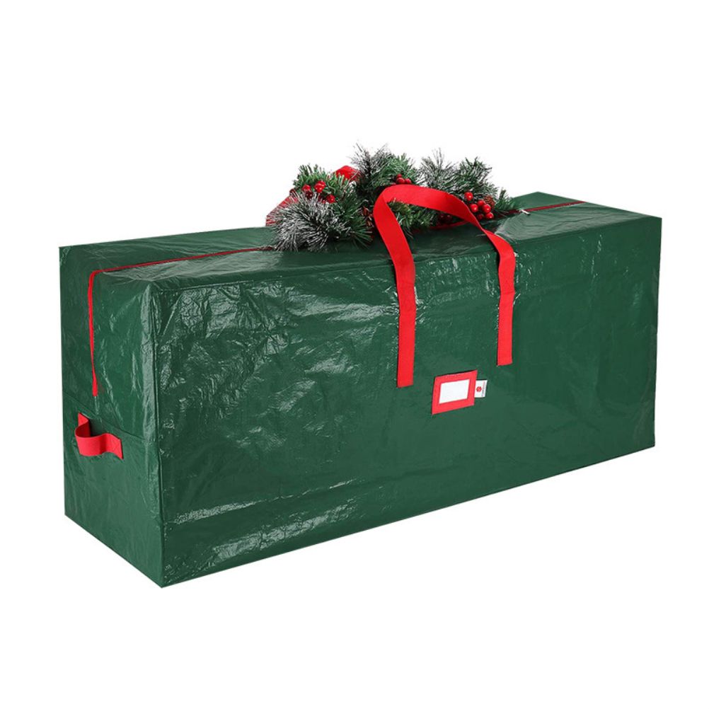 Christmas Tree Storage Bag Holiday Storage Case Waterproof Zippered Bag with Carrying Handles - Image 1