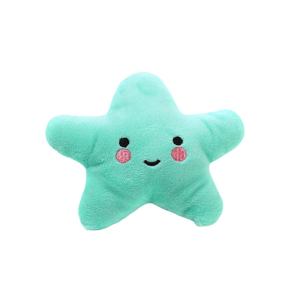 Pet Dog Chew Toy Plush Star Shaped Soft Cute Dog Cat Chew Puppy Toys - Image 1