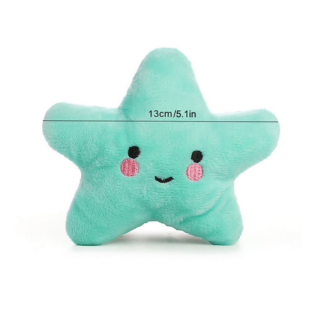 Pet Dog Chew Toy Plush Star Shaped Soft Cute Dog Cat Chew Puppy Toys - Image 2