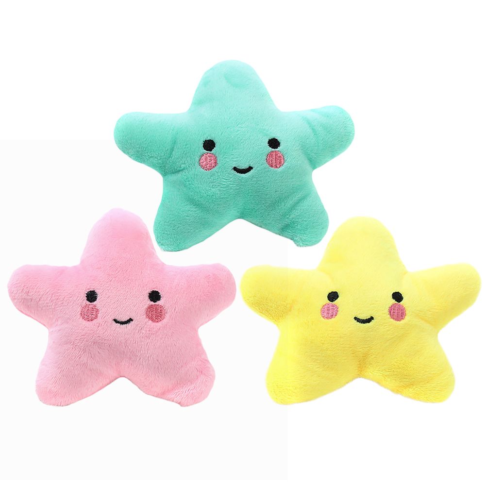 Pet Dog Chew Toy Plush Star Shaped Soft Cute Dog Cat Chew Puppy Toys - Image 5