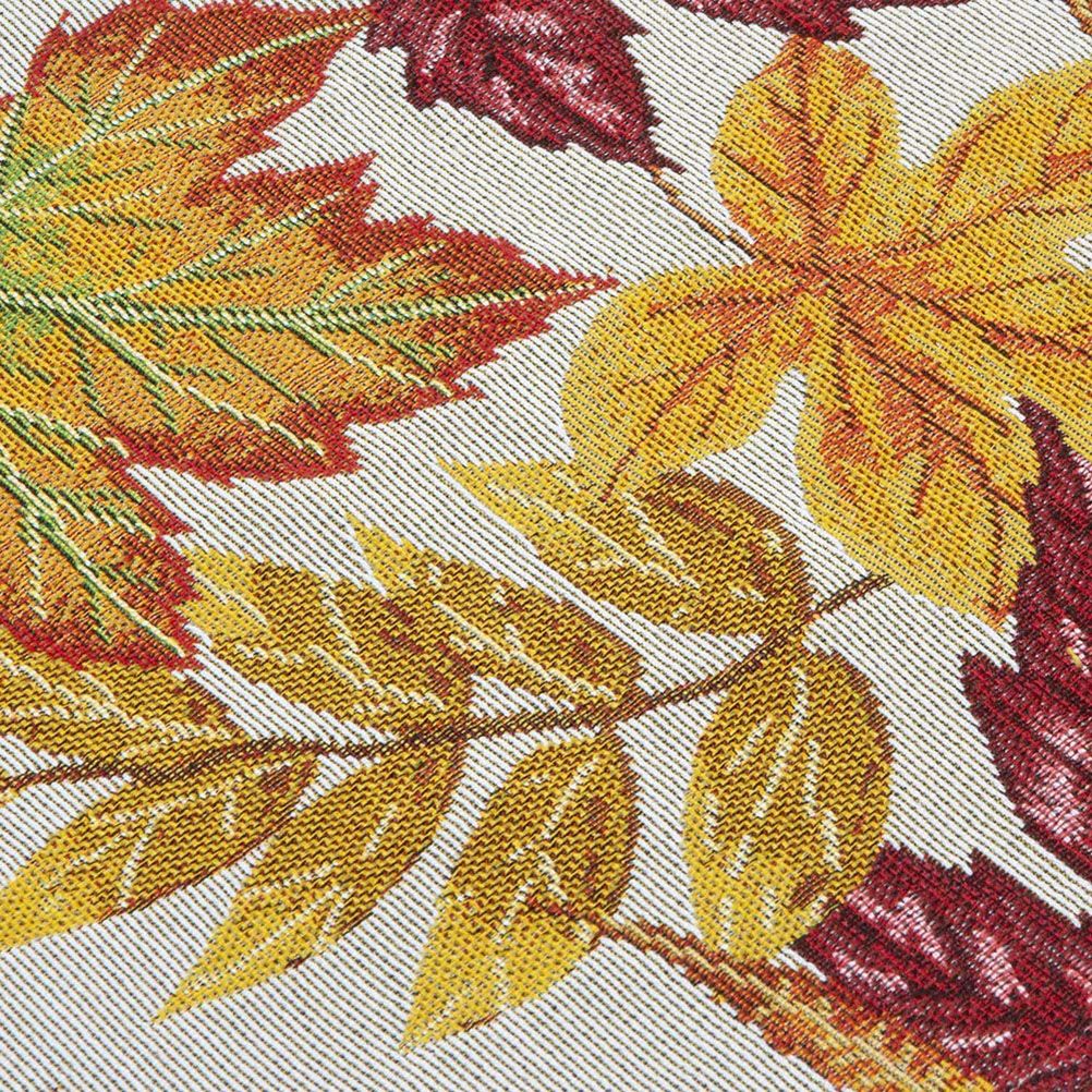 Fall Table Runner Holiday Table Runners for Dining Room Harvest Maple Leaf Table Runner for Fall Autumn and Thanksgiving Decorations - Image 5
