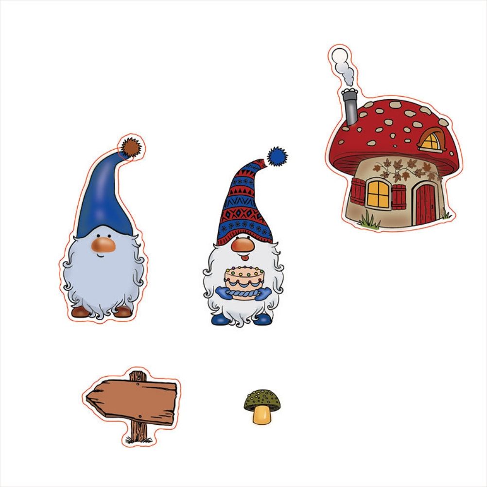 1 Set Christmas DIY Cutting Dies and Stamps Scrapbooking Cutting Machine Stencils Embossing Stencil Template Gifts - Image 3