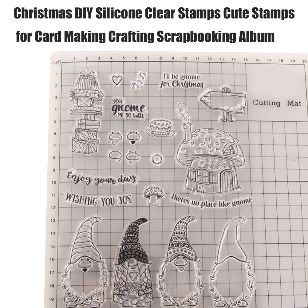 1 Set Christmas DIY Cutting Dies and Stamps Scrapbooking Cutting Machine Stencils Embossing Stencil Template Gifts - Image 7