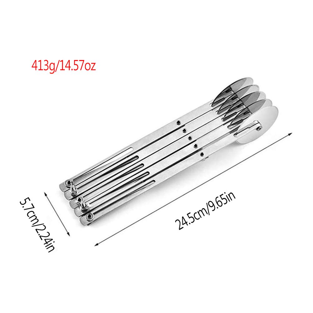 3 Wheel/5 Wheel Pastry Cutter Pizza Cutter Stainless Steel Expandable Pizza Grater Multi Round Pastry Knife Baking Cutter Roller Dough Cutter Divider - Image 6