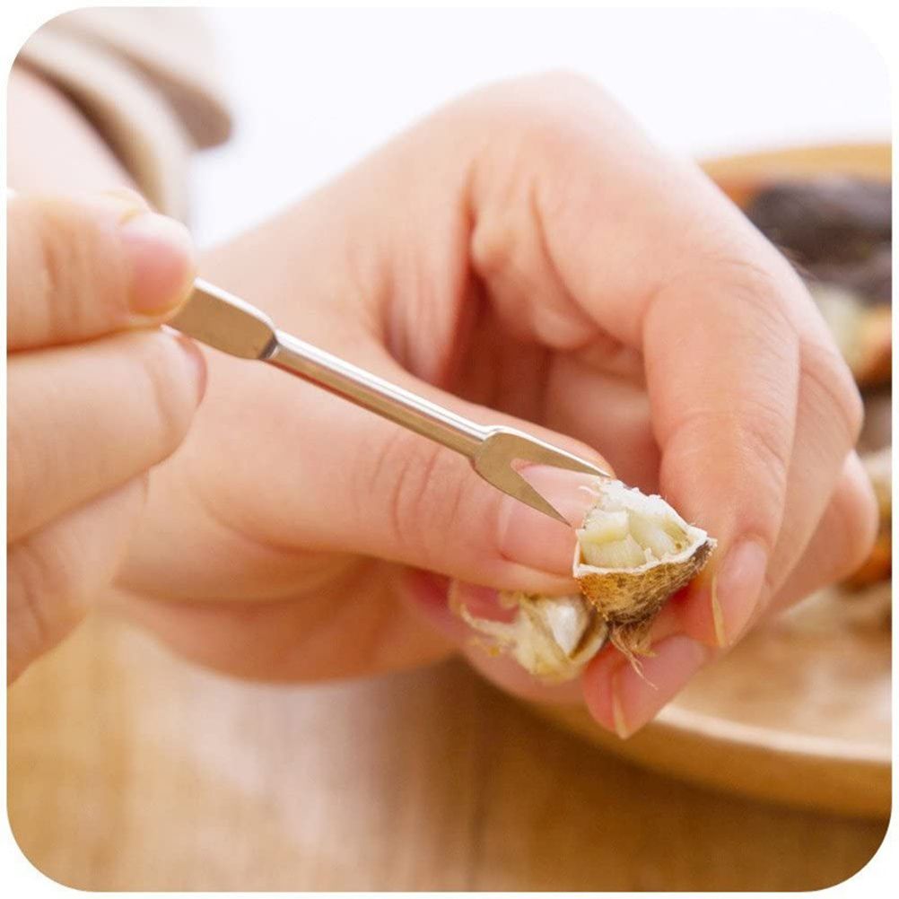 12PCS Seafood Tools Crab Sheller Forks Set Opener Shellfish Lobster Leg Sheller Kitchen Accessories - Image 5
