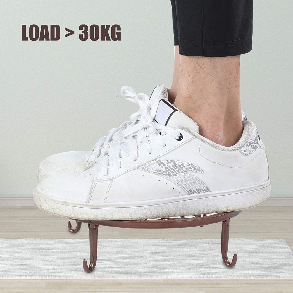 Classic Metal Iron Art Plant Pot Stand Flowerpot Base Holder Rack Indoor Outdoor Home Decor - Image 3