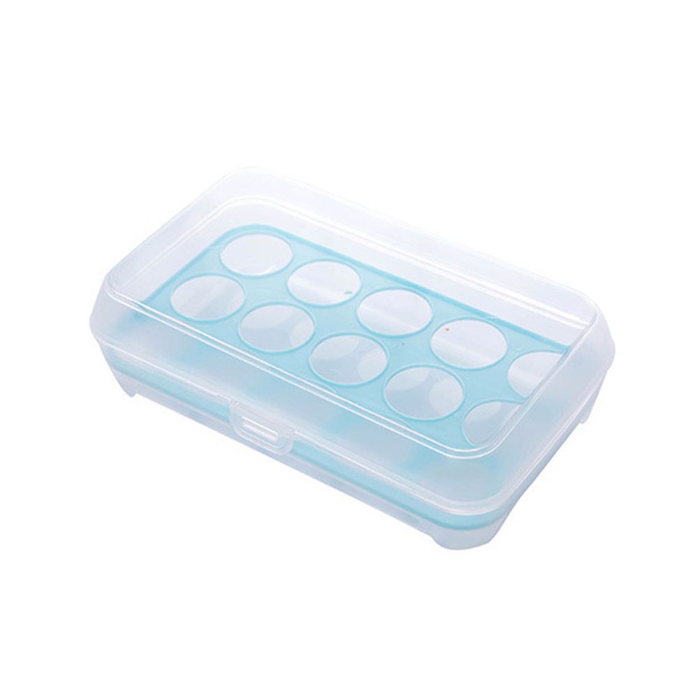15 Grids Egg Storage Box Egg Preservation Container Portable Egg Organizer - Image 1