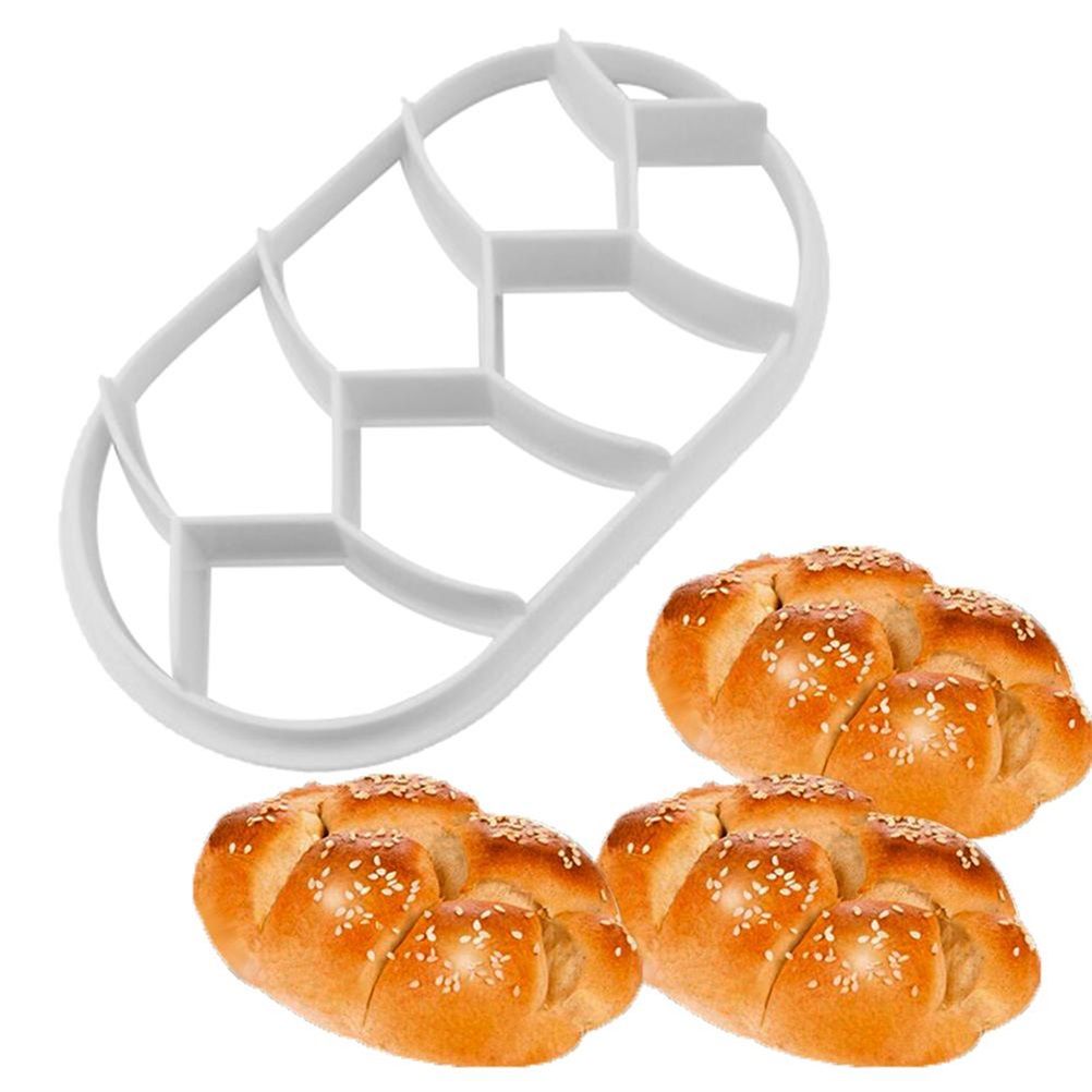 2PCS Dough Press Mold Set Baking Bread Rolls Mold Plastic Pastry Cutters - Image 5