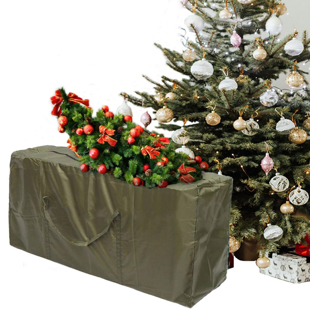 Artificial Christmas Tree Storage Bag with Handles and Zipper Waterproof Christmas Tree Storage Bag - Image 3