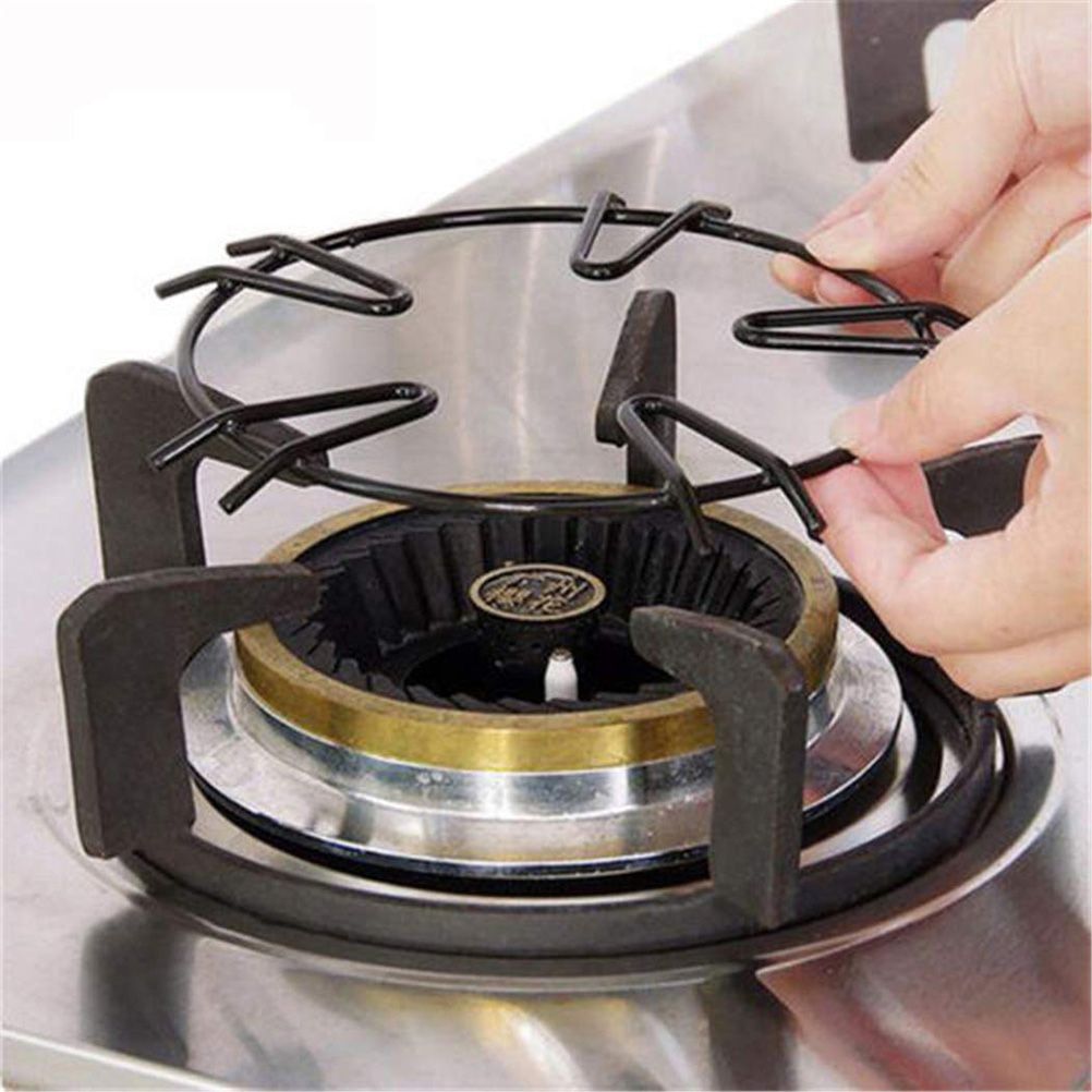 2PCS Universal Gas Stove Shelf Cast Iron Wok Support Kitchen Stove Support - Image 5