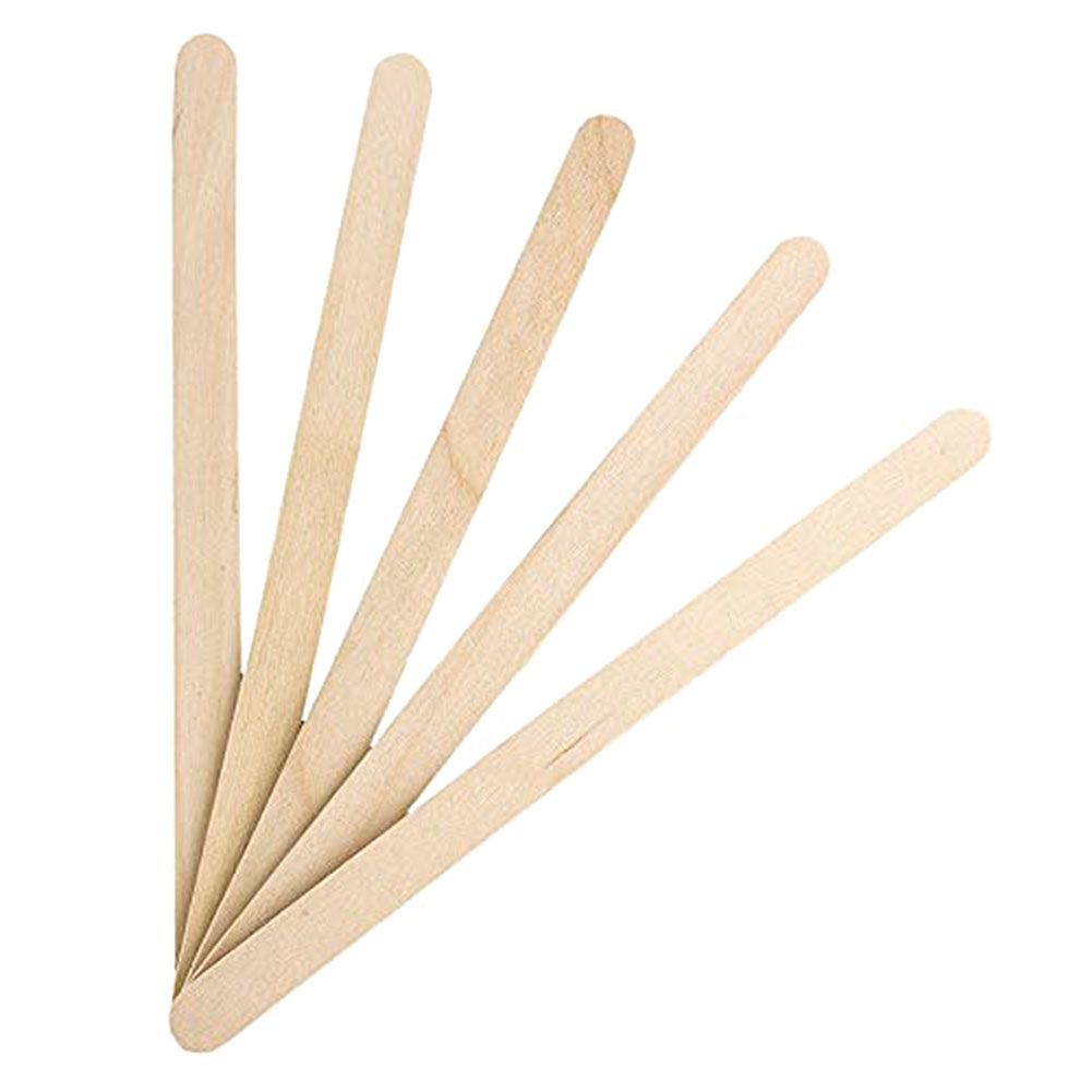 400Pcs Popsicle Sticks Wooden Ice Cream Sticks Great Bulk Sticks for DIY Craft - Image 3