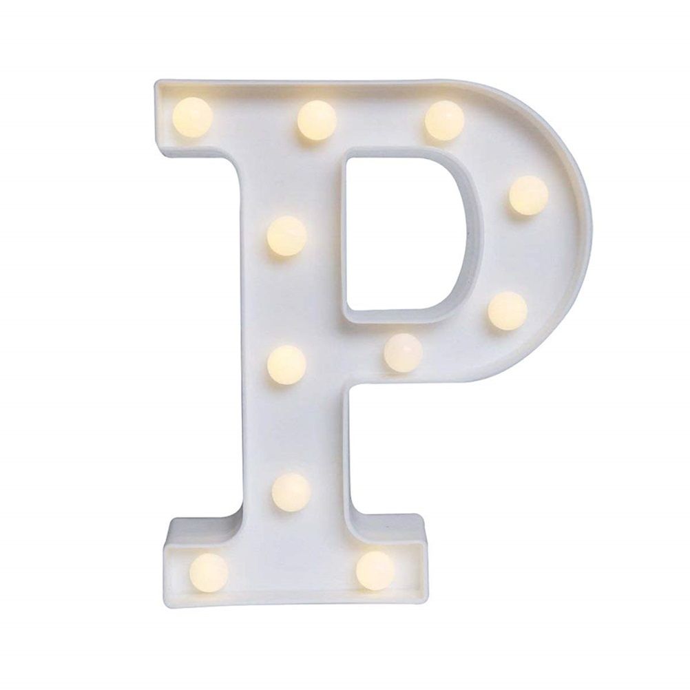 LED 26 Alphabet Letter Number Lights Ampersand Symbol Love Heart Light Up Sign Lamp For Love Wedding Home Party Holiday Bar Decoration - Image 1