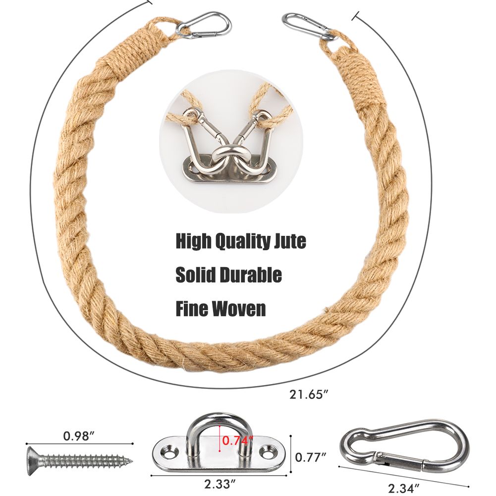 Hemp Rope Toilet Paper Holder Rope Wall Holder for Toilet Paper Towel Holder Bathroom Accessory - Image 3