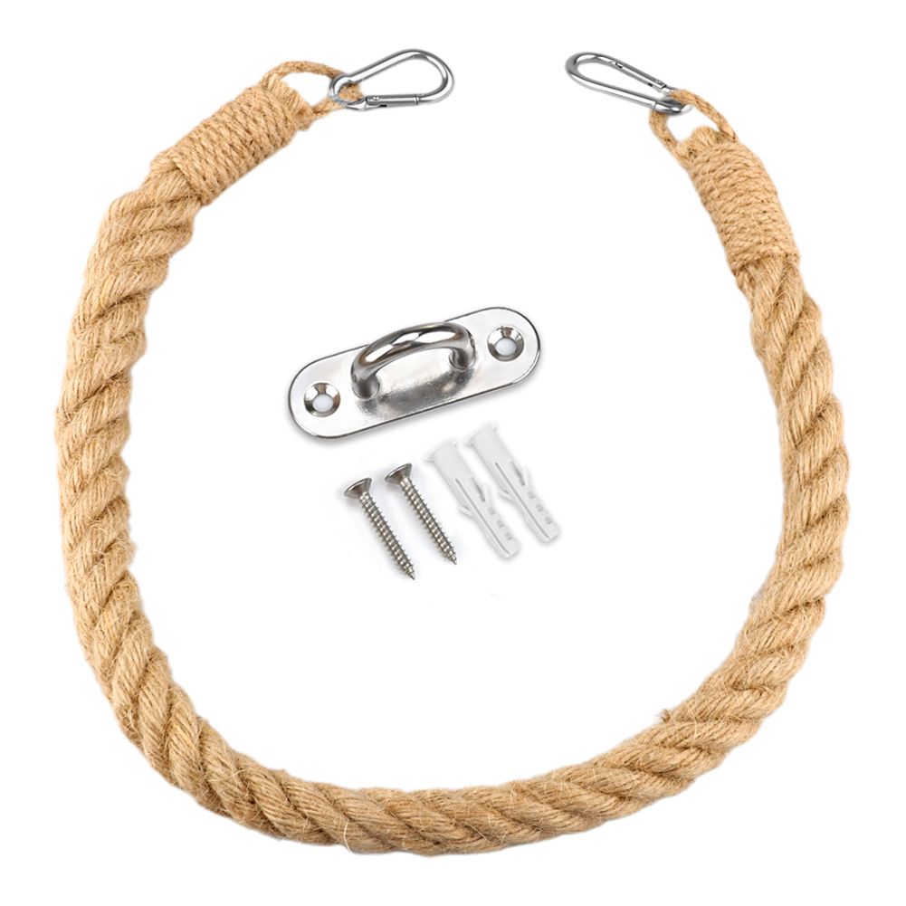 Hemp Rope Toilet Paper Holder Rope Wall Holder for Toilet Paper Towel Holder Bathroom Accessory - Image 4