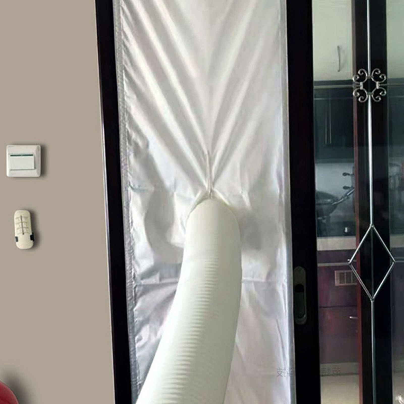 Door Seal for Portable Air Conditioner and Tumble Dryer Easy Installation Door - Image 1