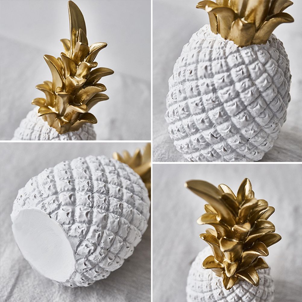 Nordic Modern Resin Pineapple Decor Living Room Wine Cabinet Window Desktop Home Decoration - Image 3