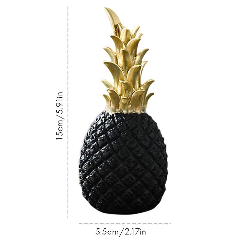 Nordic Modern Resin Pineapple Decor Living Room Wine Cabinet Window Desktop Home Decoration - Image 2