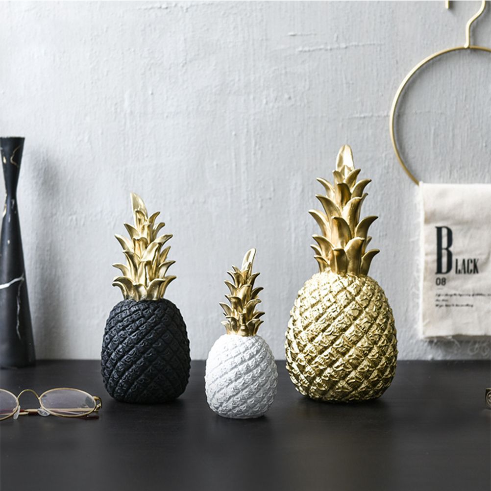 Nordic Modern Resin Pineapple Decor Living Room Wine Cabinet Window Desktop Home Decoration - Image 8