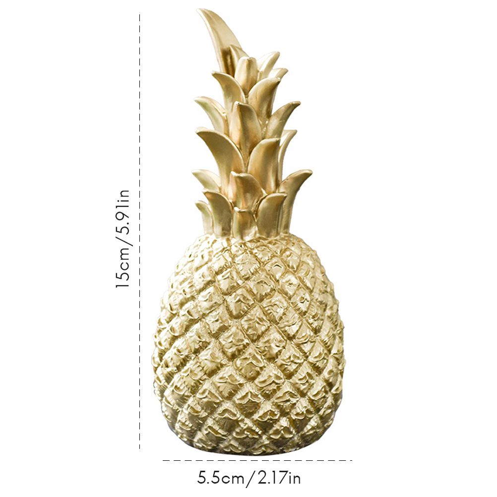 Nordic Modern Resin Pineapple Decor Living Room Wine Cabinet Window Desktop Home Decoration - Image 2