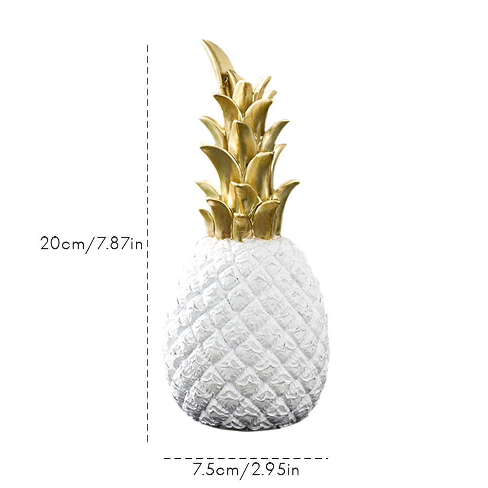 Nordic Modern Resin Pineapple Decor Living Room Wine Cabinet Window Desktop Home Decoration - Image 2