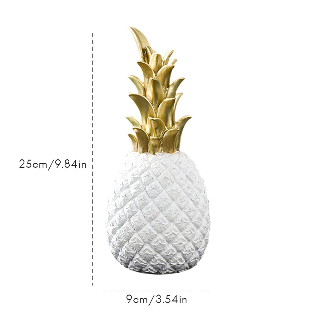 Nordic Modern Resin Pineapple Decor Living Room Wine Cabinet Window Desktop Home Decoration - Image 2