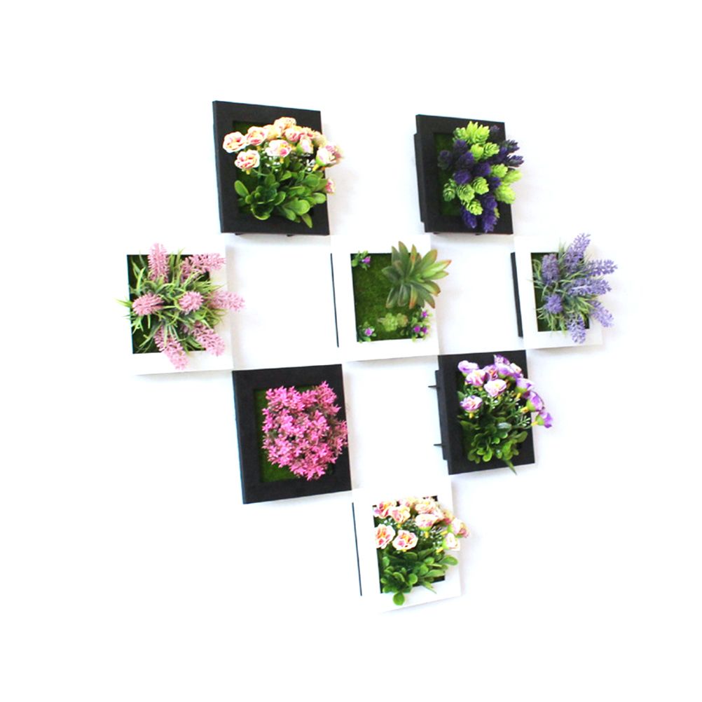 3D Stereo Wall Hanging Simulation Plant Photo Frame Flower Frames Decoration 50A - Image 5