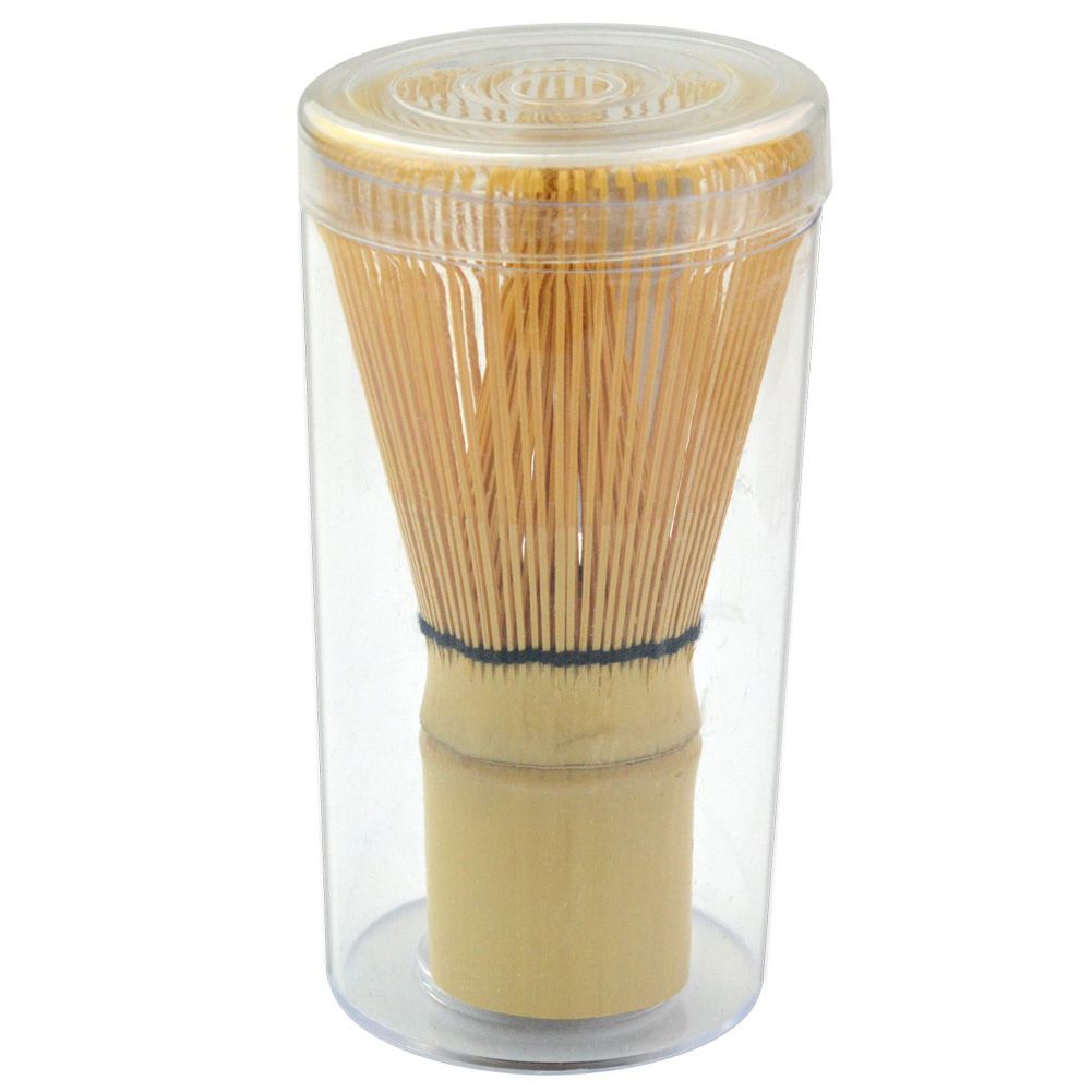 Traditional Bamboo Matcha Green Tea Powder Whisk Chasen Brush Tool - Image 1