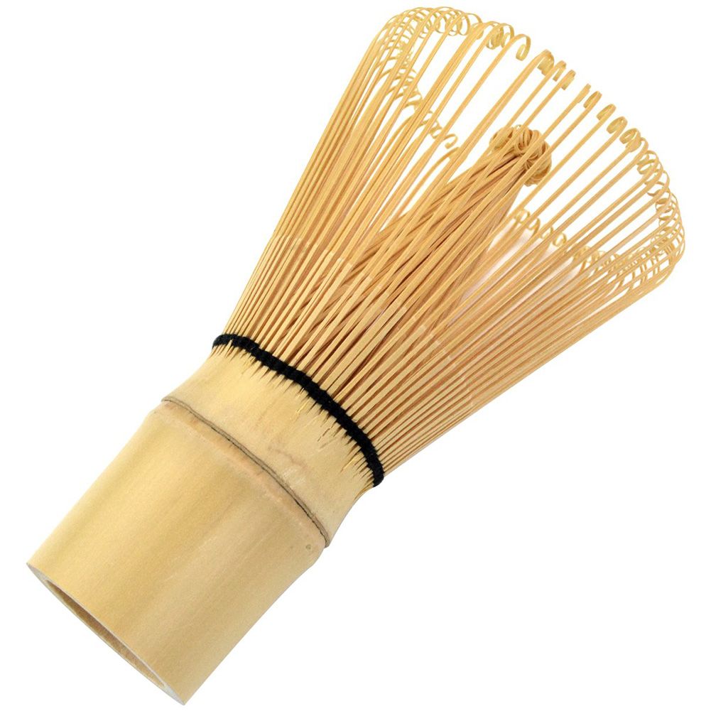 Traditional Bamboo Matcha Green Tea Powder Whisk Chasen Brush Tool - Image 2