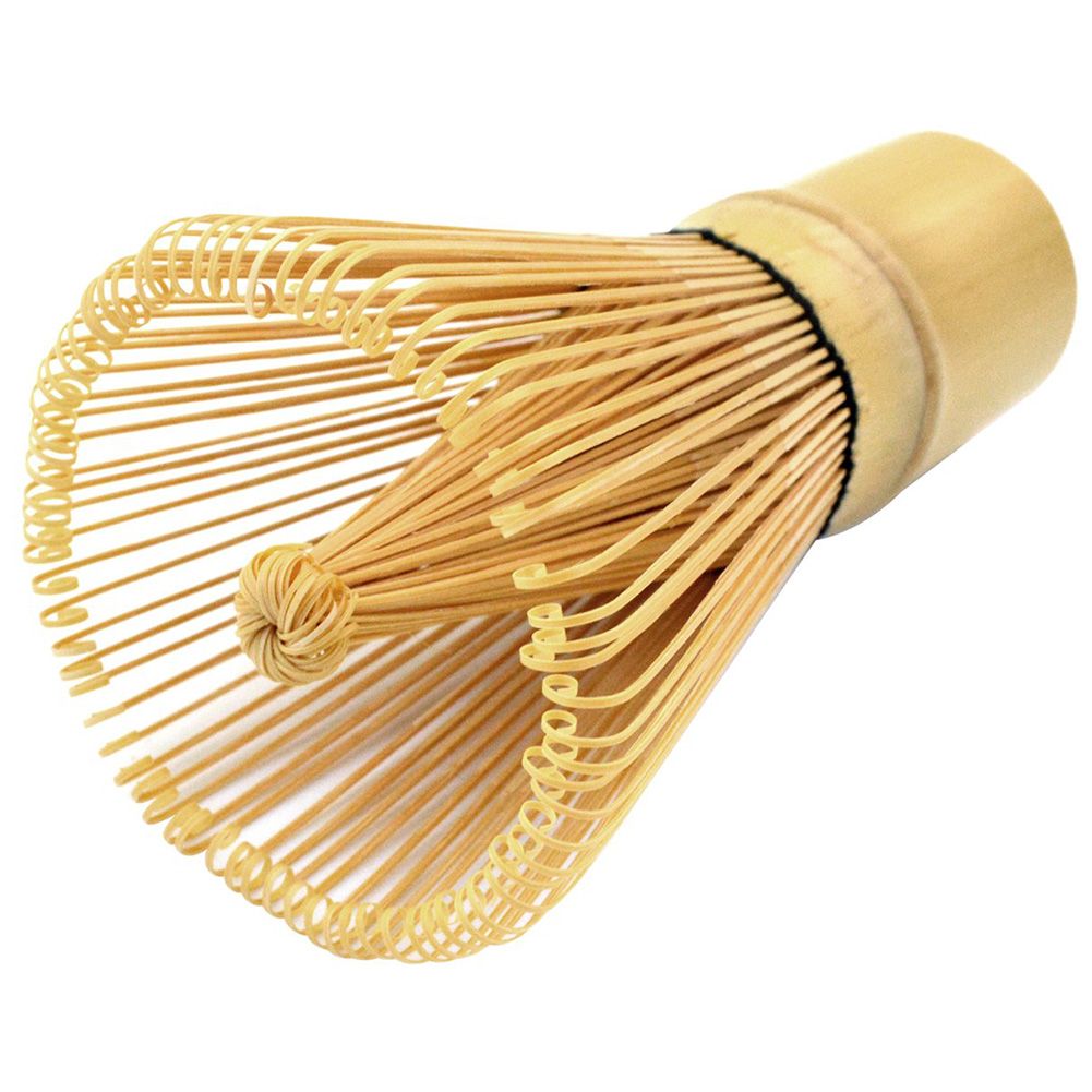 Traditional Bamboo Matcha Green Tea Powder Whisk Chasen Brush Tool - Image 4