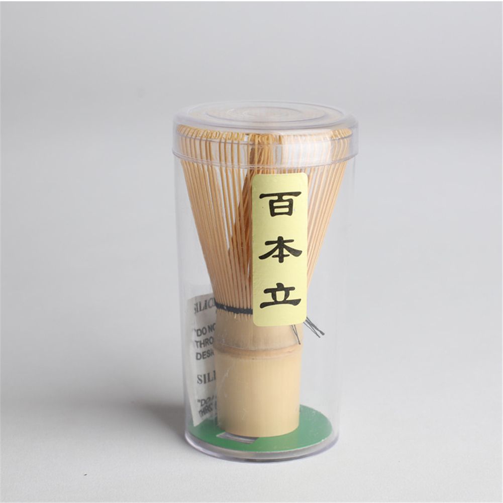 Traditional Bamboo Matcha Green Tea Powder Whisk Chasen Brush Tool - Image 6